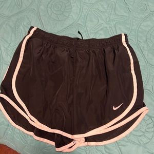 Black with white trim Nike Shorts Size LG large